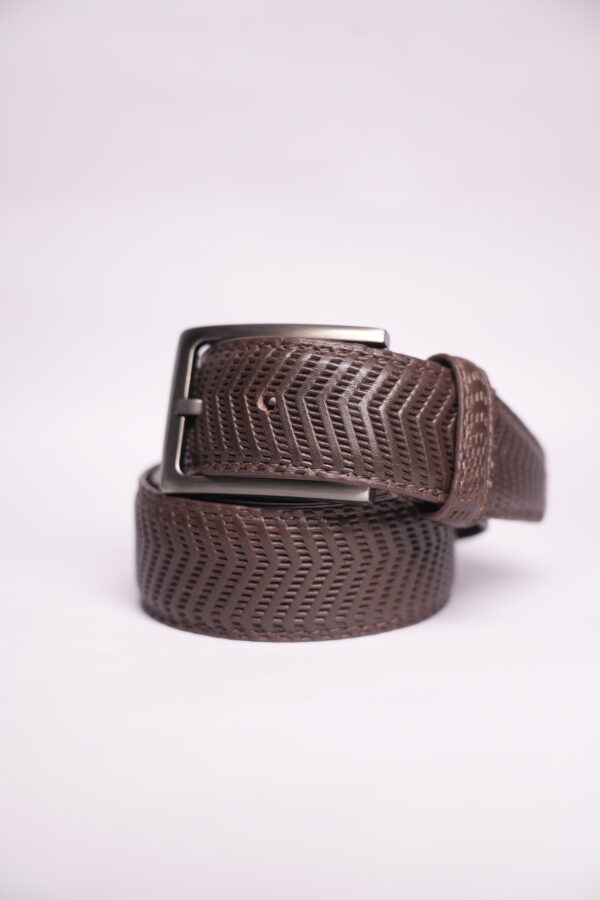 Men Split Leather Belt for Calvin Klein Jeans - Image 2